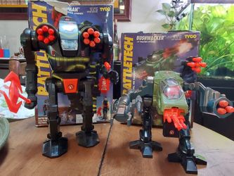 Tyco Battletech with boxes