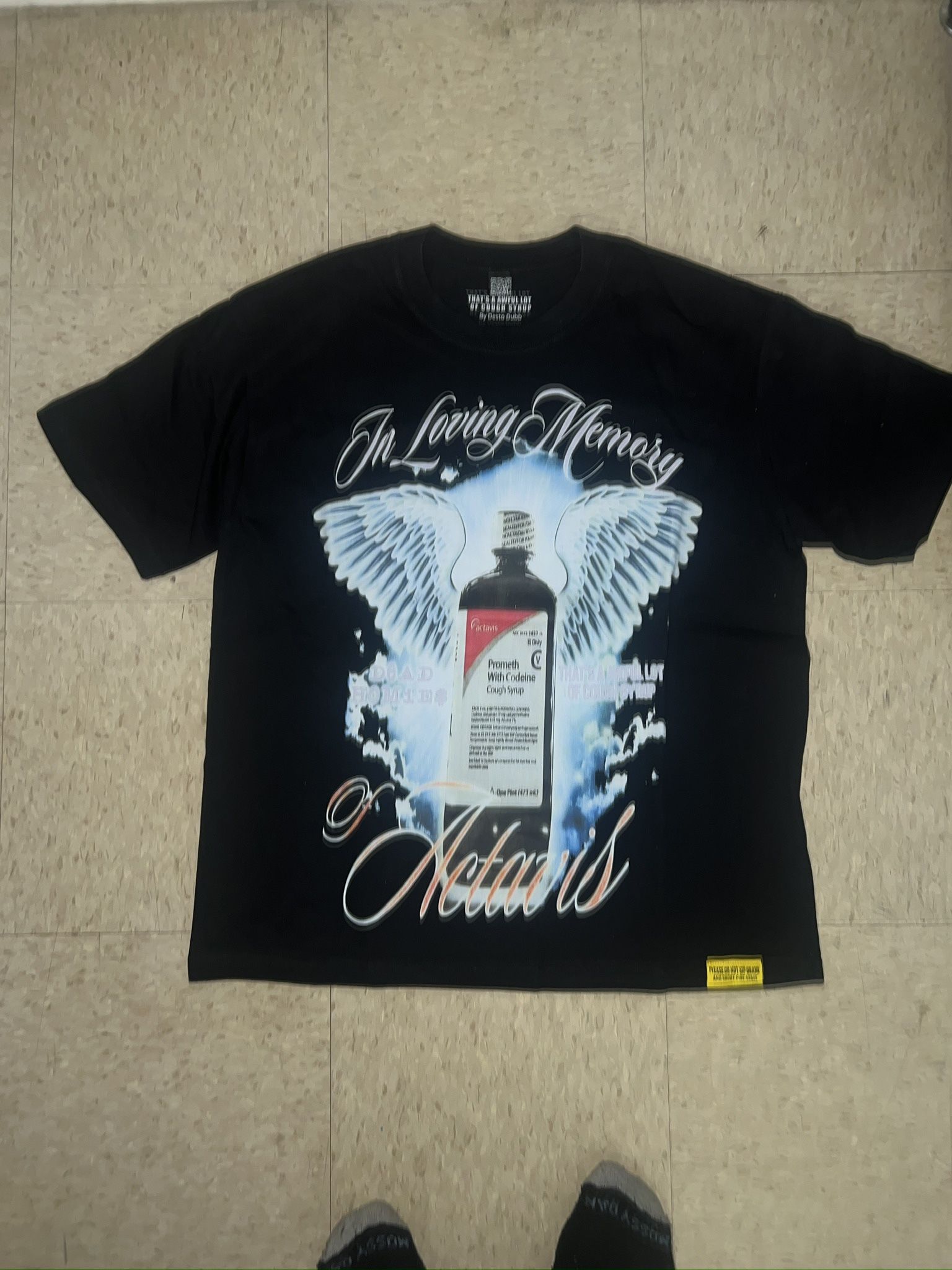 That’s Awful Lot Lf Cough Syrup Long Live Activist Shirt Size S