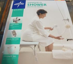 BRAND NEW MEDLINE HANDHELD SHOWER EXTRA -LONG 84"(7ft Long) IN UNOPENED BOX