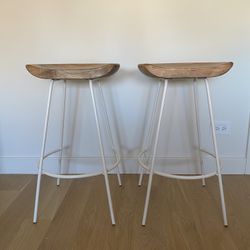 West Elm Alden Counter Stools 