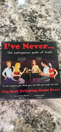 I’ve Never… The game of truth Adult drinking party game New