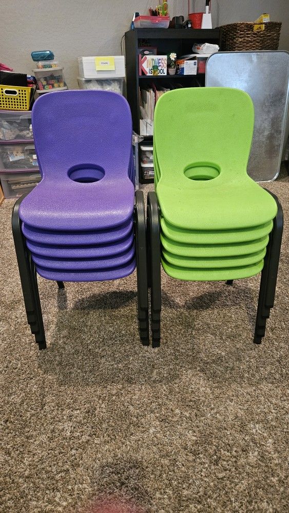 Lifetime Kid Chairs - 7 Available