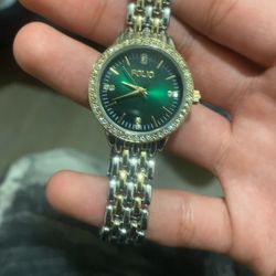 Emerald Diamond Women’s Watch 