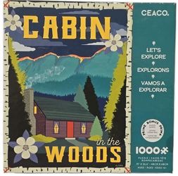 Ceaco Cabin in the Woods 1000 Piece Puzzle