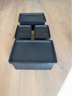 IKEA storage boxes with lid