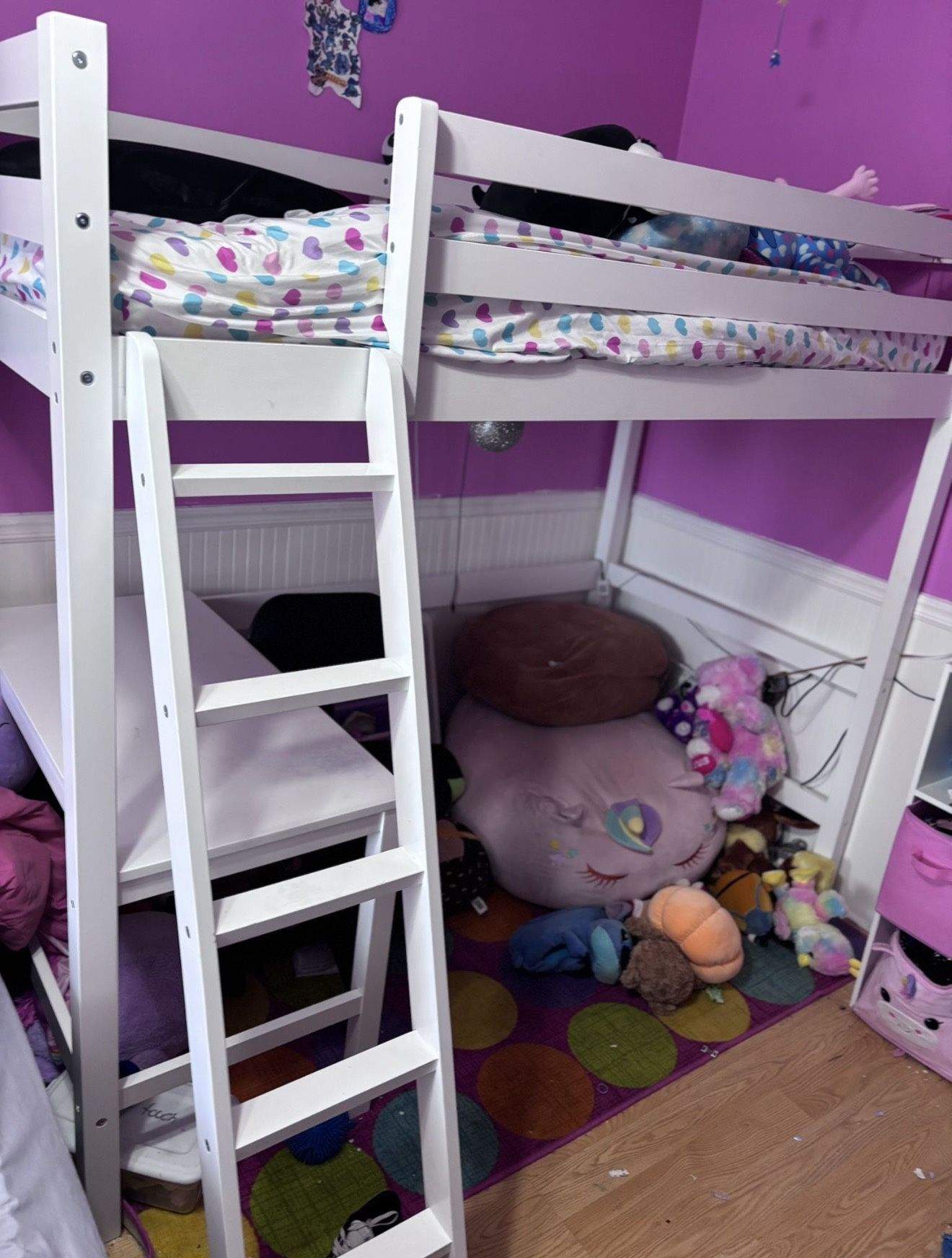 Twin Loft Bed With Desk