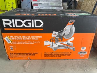 12 IN. DUAL BEVEL SLIDING COMPOUND MITER SAW