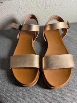 Rose Gold Sandals – Size 6 – $15