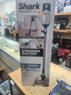 Shark Rocket Pet Corded Stick Vacuum, Ultra-Lightweight, Swivel Head, Converts to Handheld HV301