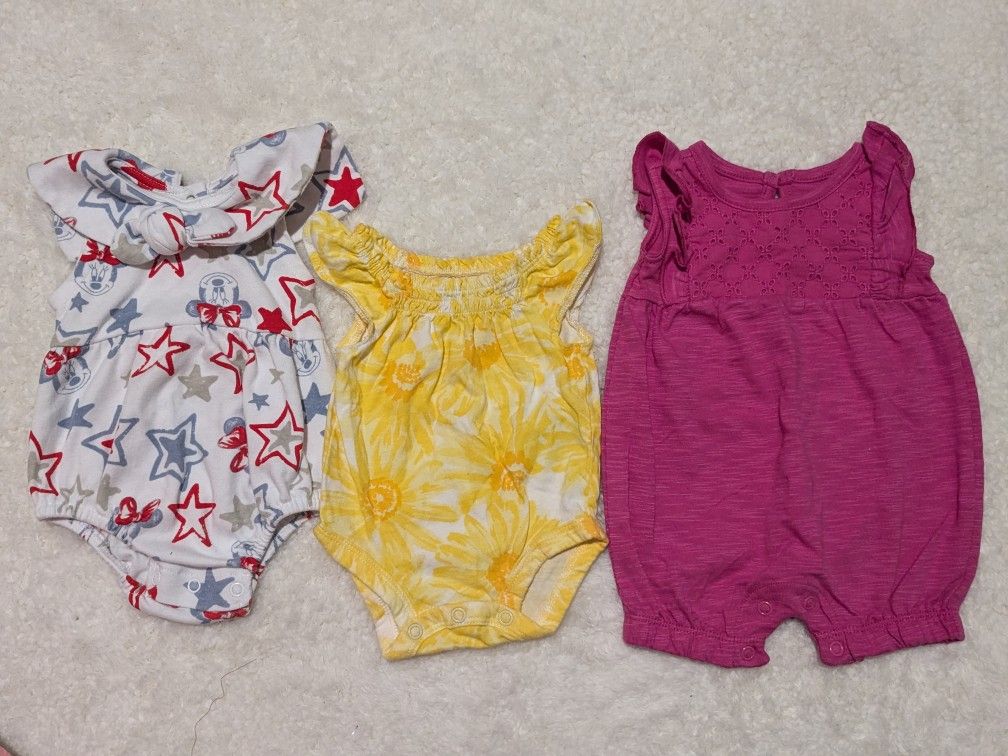 Newborn baby Girl Summer
