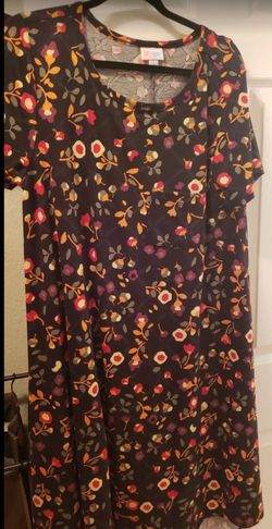 Lularoe carly Dress Size  L