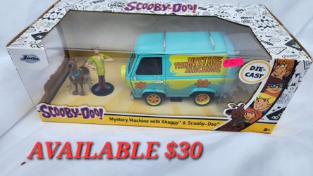 Scooby-Doo! Mystery Machine with Shaggy and Sobby-doo!! 1:24 Scale