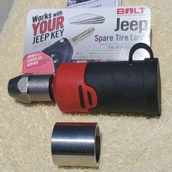 Jeep Spare Tire Lock For Newer Center Cut Keys