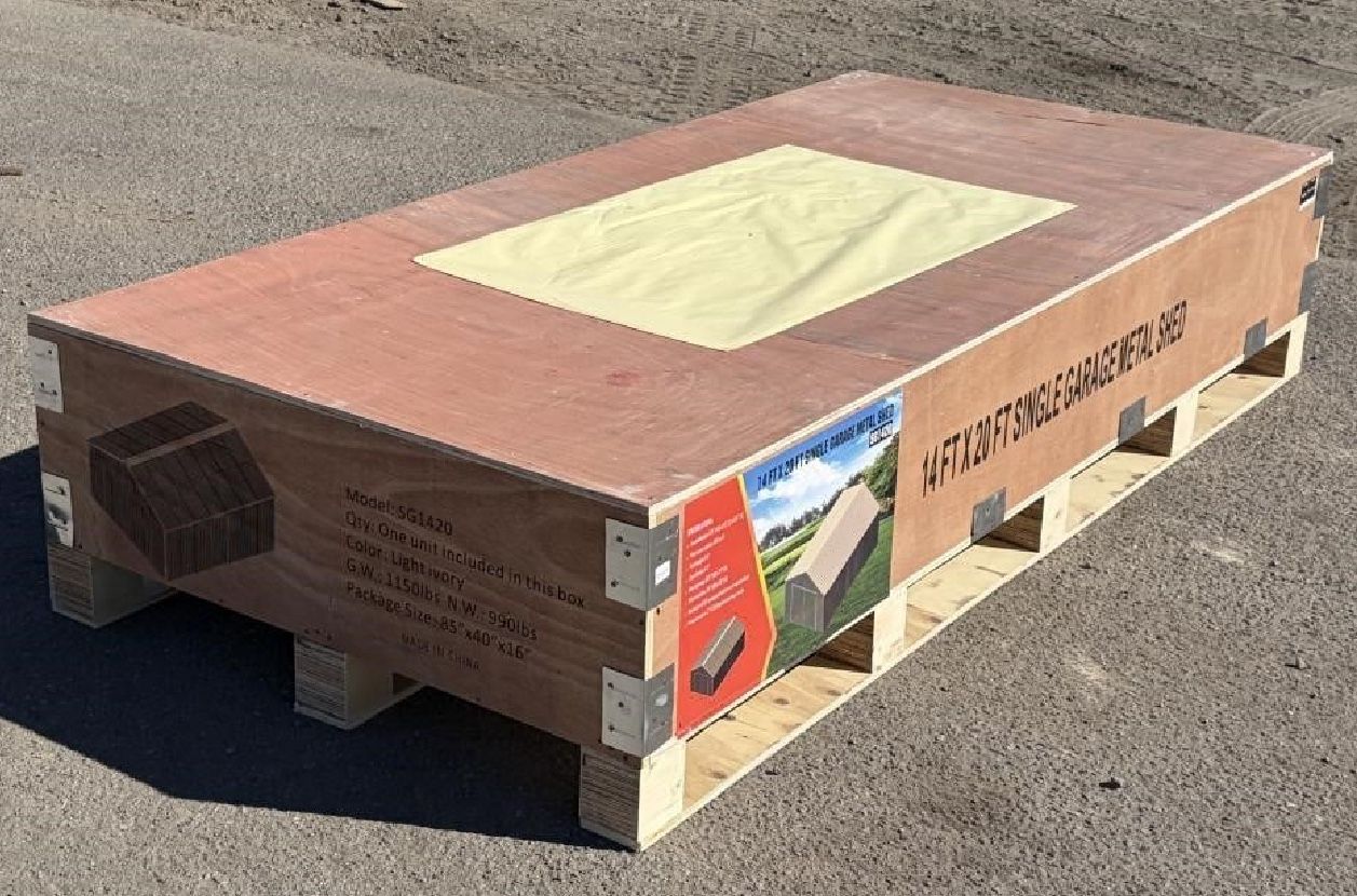 New Galvanized Metal Garages & Sheds