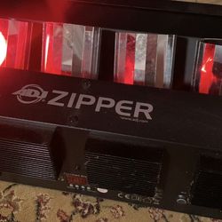 ADJ Zipper 4-head DMX Barrel Mirrored Scanner w/Power Cable