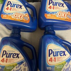 4/$30 Purex Detergents ( Large Size)