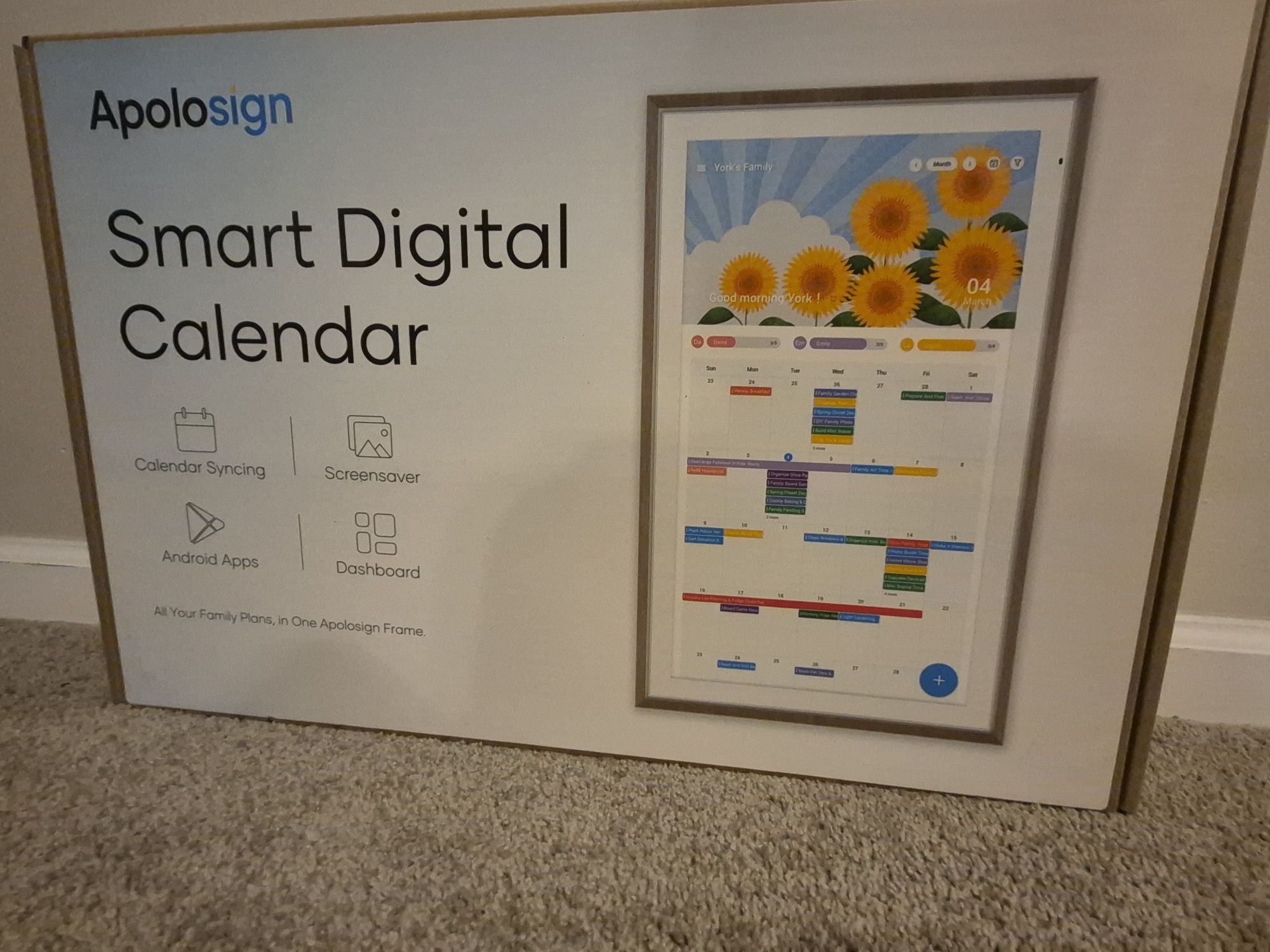 BRAND NEW!!!! Digital Calender.  