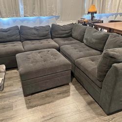 Costco 6 Piece Modular Sectional Couch 