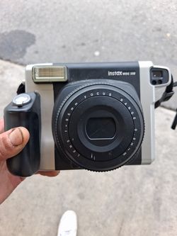 Fujifilm instax wide 300 film camera black & silver