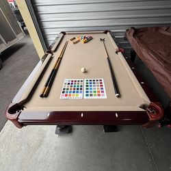 7ft Professional Pool Table !!! Free Delivery And Installation!!!