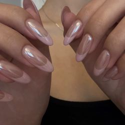 10PCS French press-on nails(Hailey)