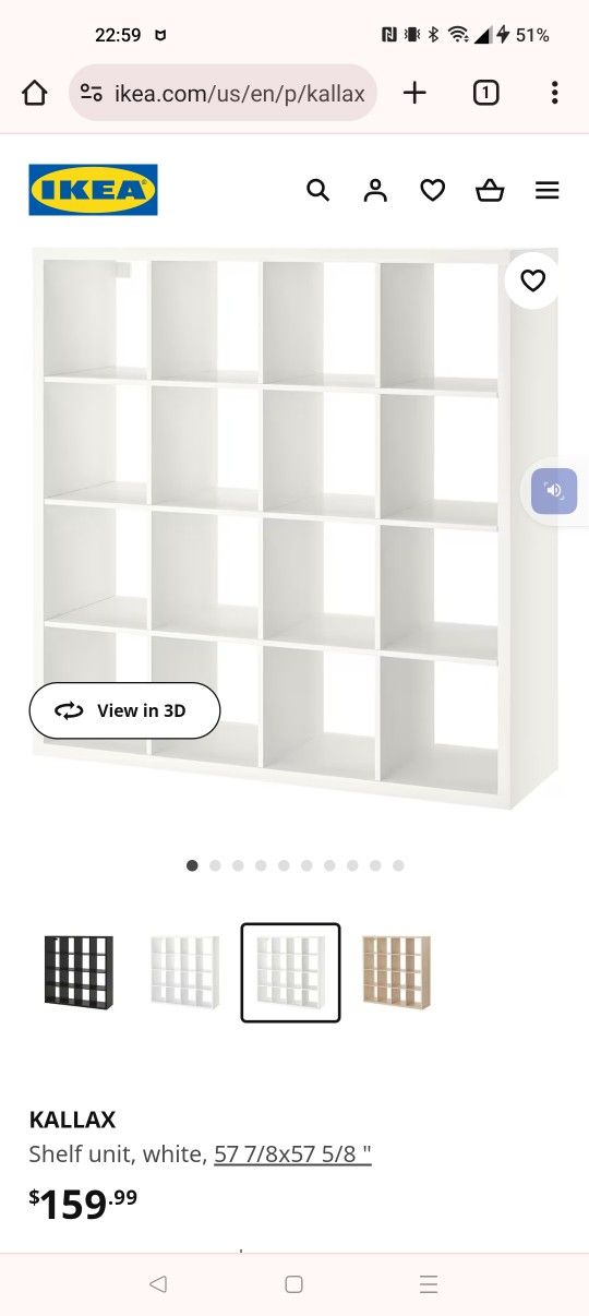 IKEA Kallax Shelves