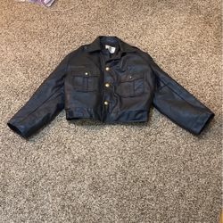 Genuine Leather Duty Worn Jacket