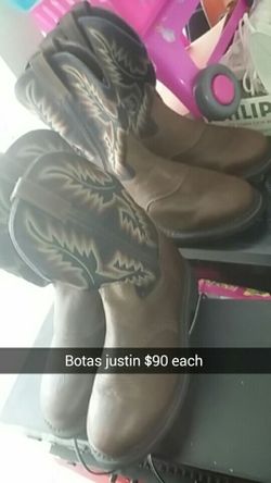 Botas nuevas
