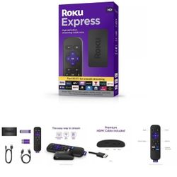 Roku Streaming Bundle – 3 Devices + Remote 