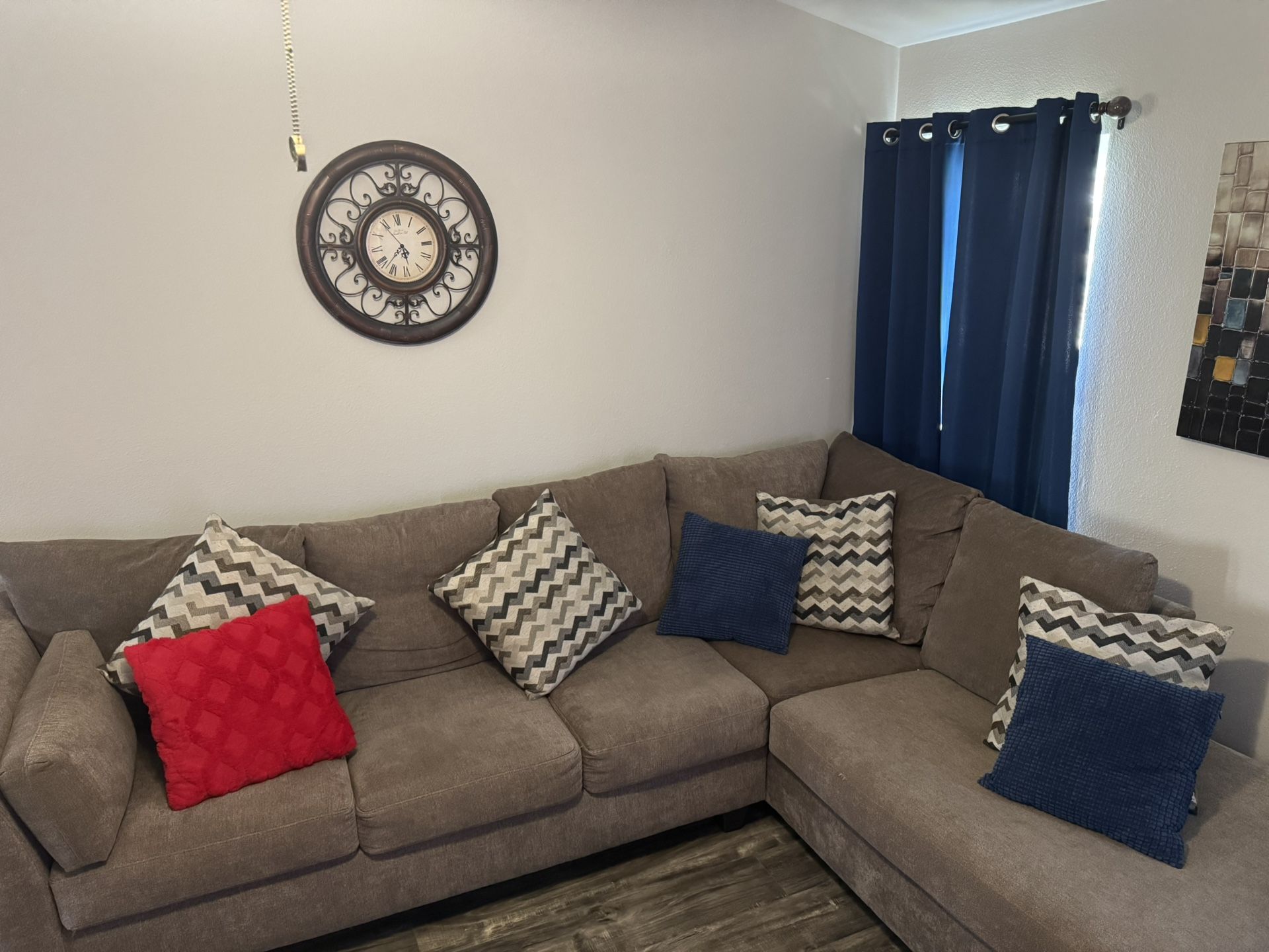 L-Shaped Sectional Couch - $500 (Excellent Condition)