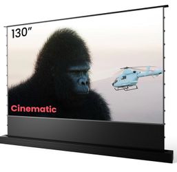 AWOL ALR-F230C Vision 130” Motorized Floor Rising Projector Screen NEW!!