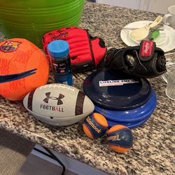 Sport Baseball Gloves, Balls, Etc...