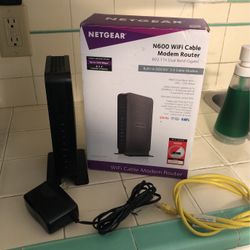 N600 Wifi Cable Modem Router