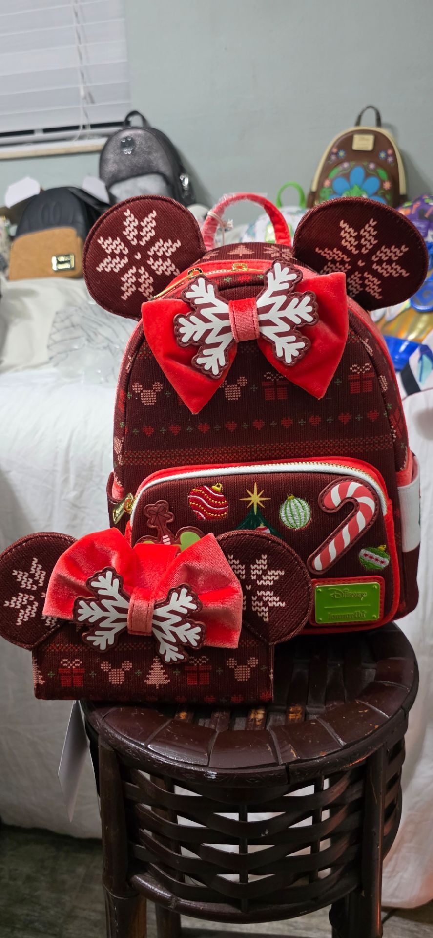 Lounge fly backpack/wallet - Christmas