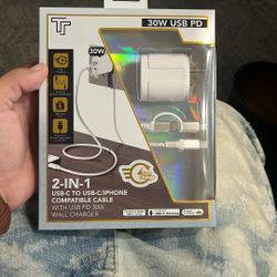  2-1 Fast Charging iPhone Wall Charger