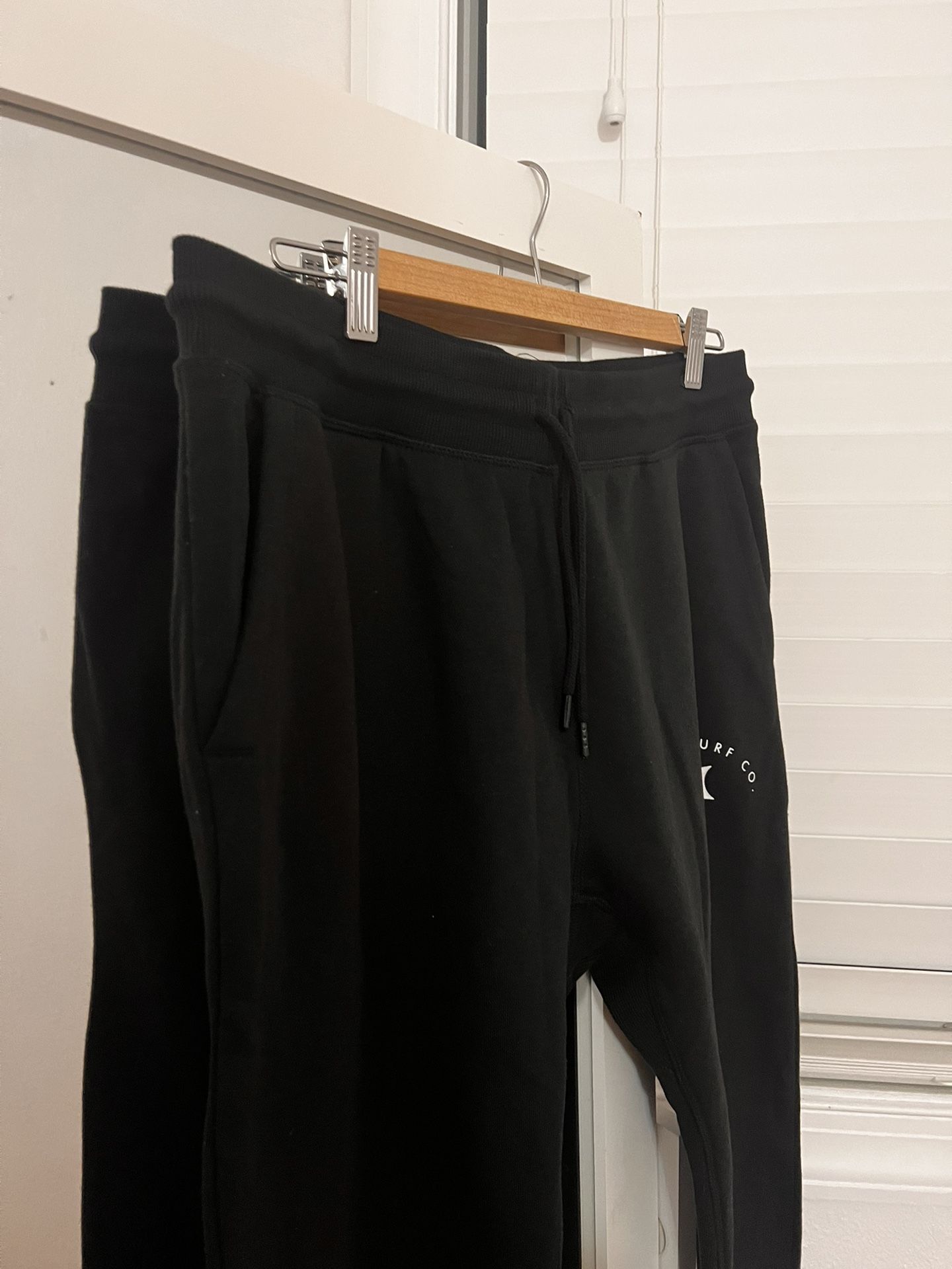 Hurley Surf Co. Black Sweat Pants