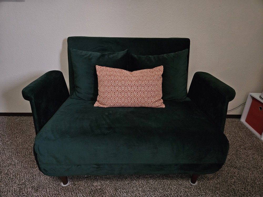 Mid Century Boho Love seat OBO