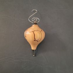 Christmas Ornament - Intricate Wood and Metal