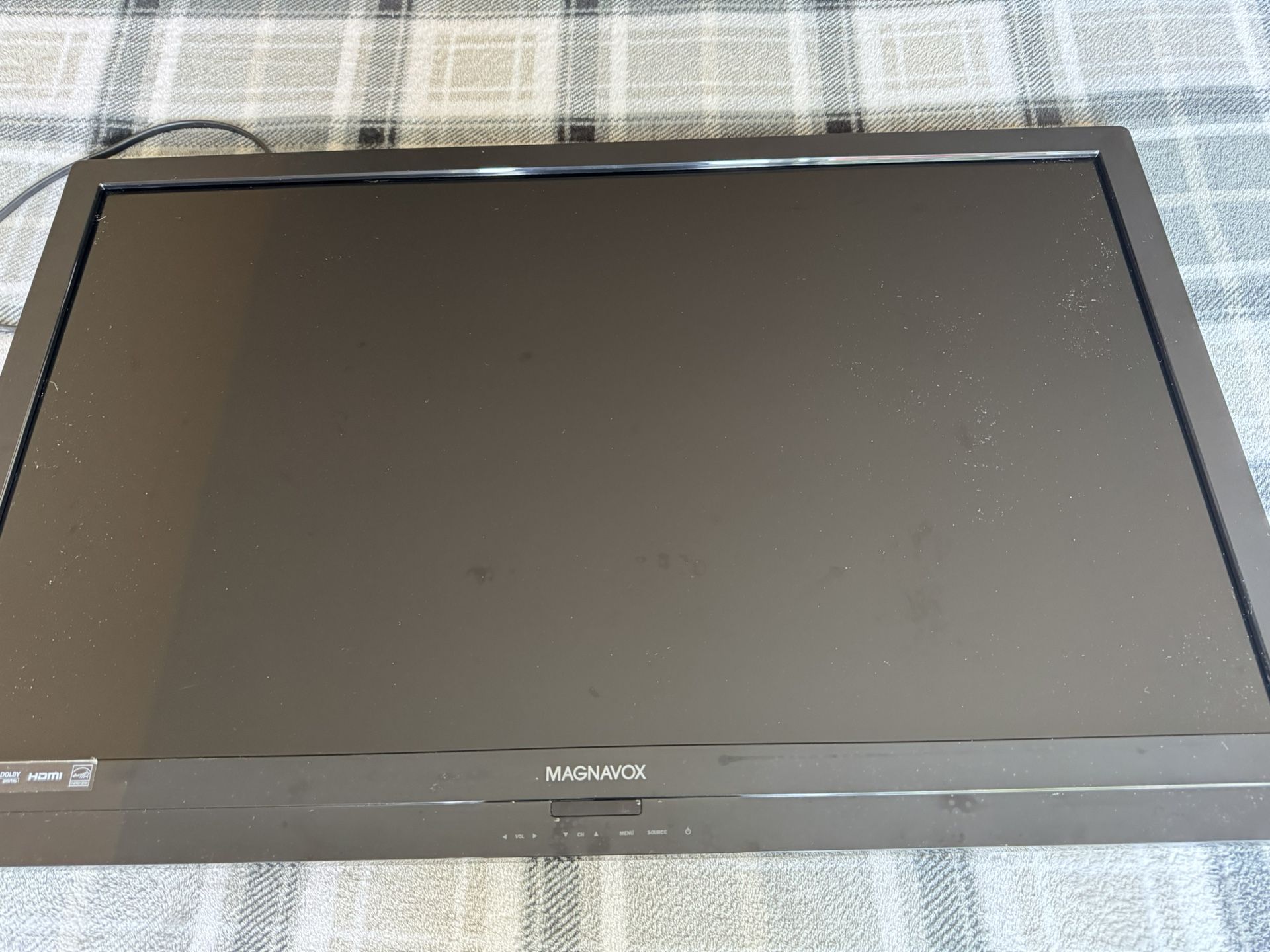 Magnavox 35” LED TV — HDMI, SRS, Dolby Digital