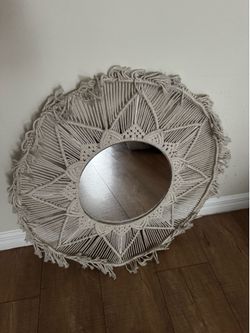 Macrame Mirror