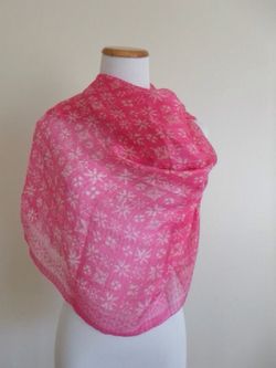 SCARF- Vibrant Pinky