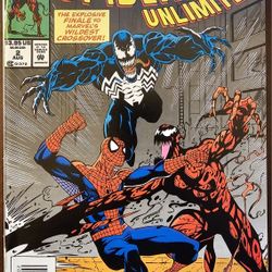 Spider-man Unlimited #2 1993 NEWSSTAND EDITION 🔥 