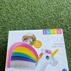 intex unicorn baby pool