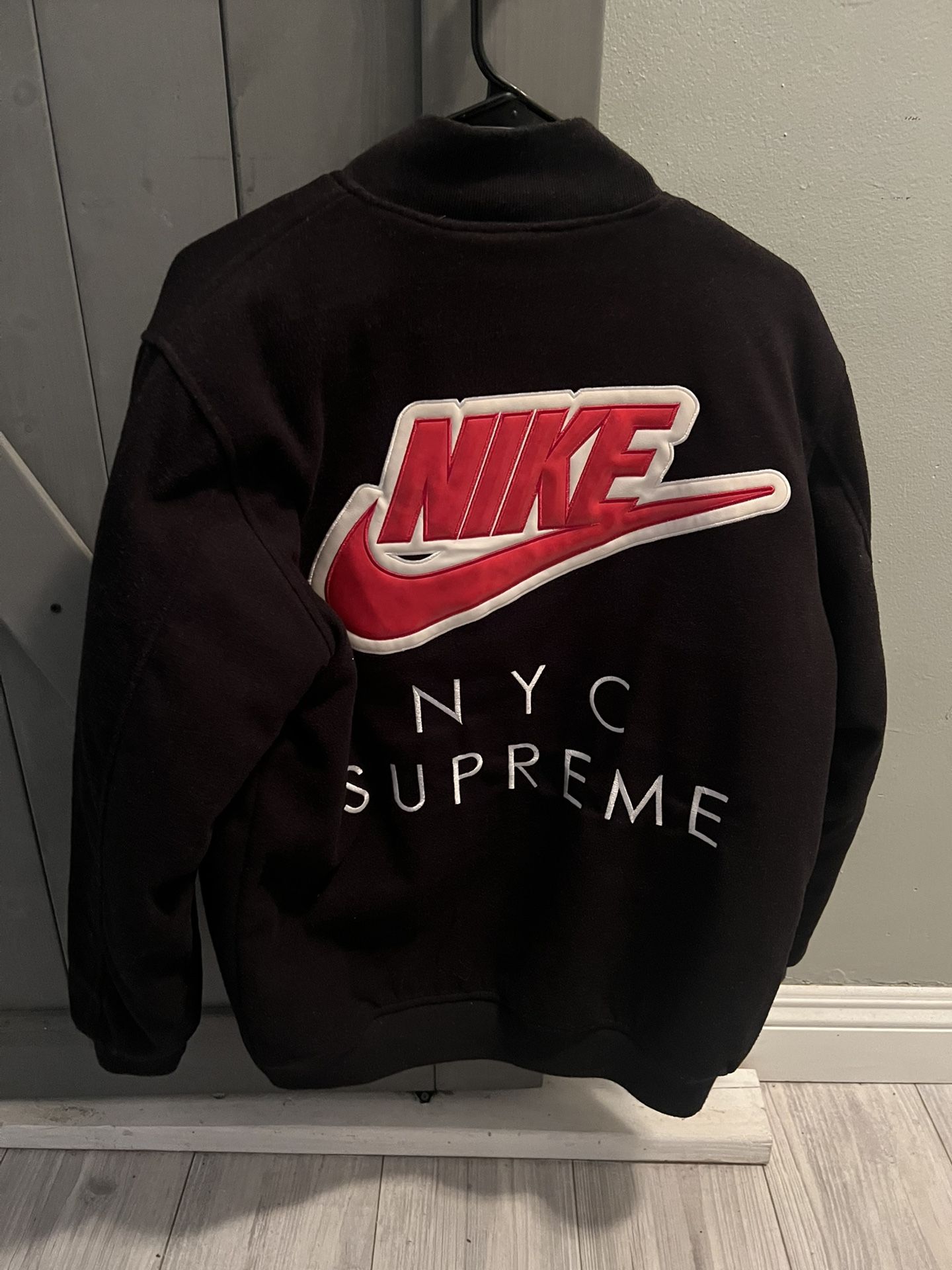 Nike SB x Supreme NYC Varsity Jacket
