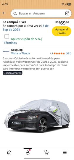 Volkswagen weatherproof cover