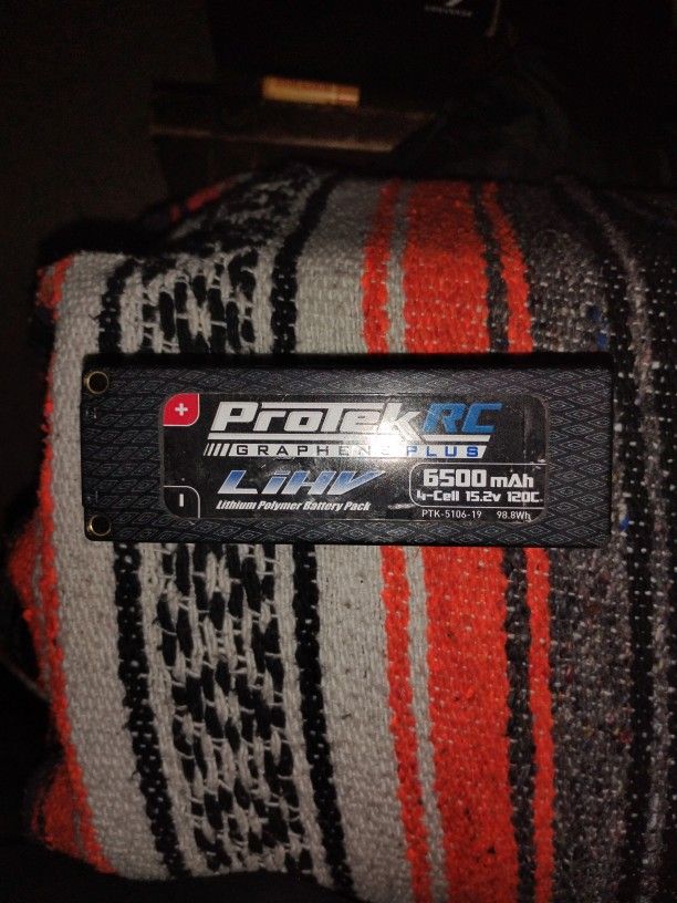 Protek Rc 15.2 V 6500mAh. Bat Pack
