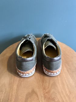Olive Green performated Sneakers 9M