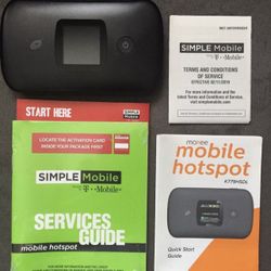 Moxee Hotspot With Manual And Charger 