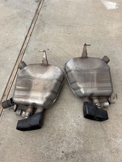 2013 bmw 550i exhaust mufflers