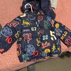 18 Month Like New Polo Jacket 
